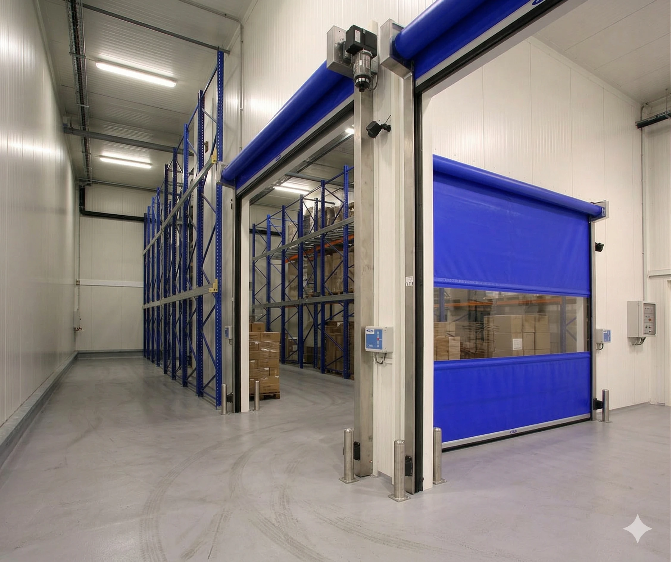 Un gain de place maximal avec la porte enroulable Porte de garage enroulable — Un gain de place maximal avec la porte enroulable